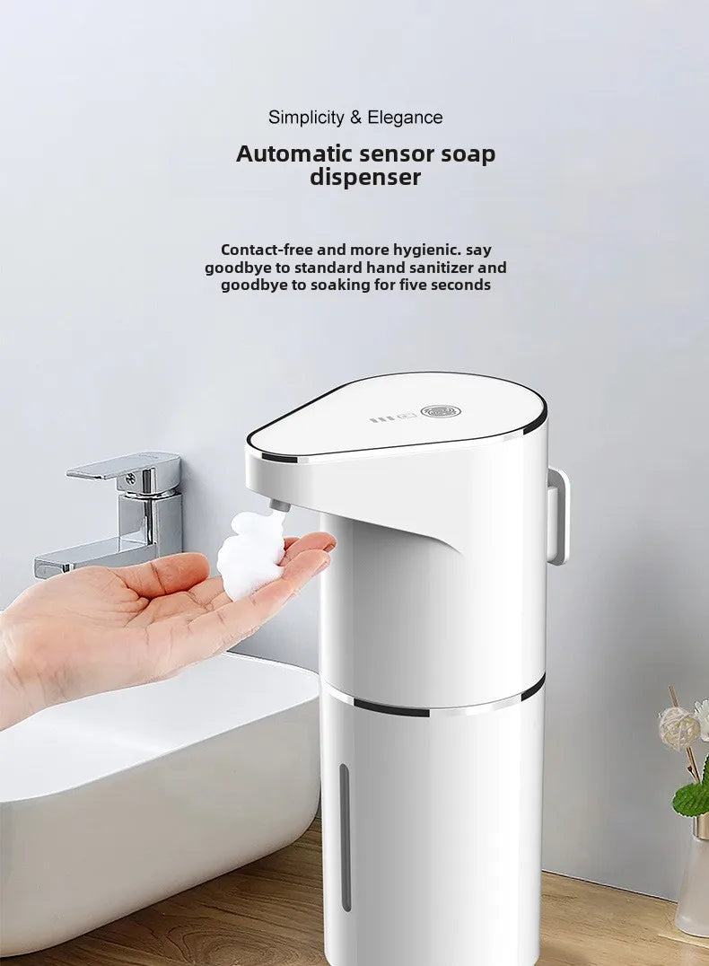 New intelligent induction multi gear contactless wall mounted vertical hand sanitizer rechargeable soap dispenser foam machine