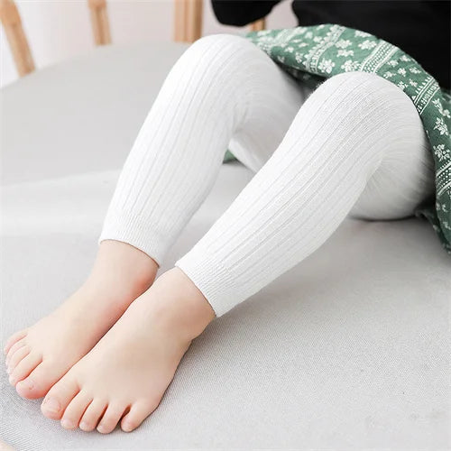 Lawadka Kids Girl Pants Spring Autumn Leggings For Girls Knitted Children's Trousers 0-4Years Toddler Baby Pantyhose 2024 New