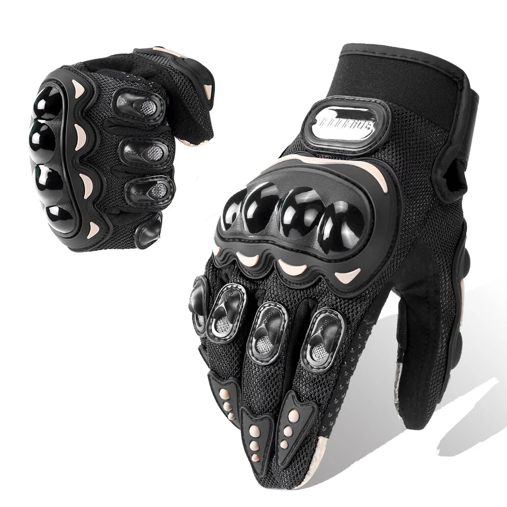 Motorcycle Gloves Moto Touch Screen Breathable Powered Motorbike Racing Riding Bicycle Protective Gloves Summer Men Cycl Gloves