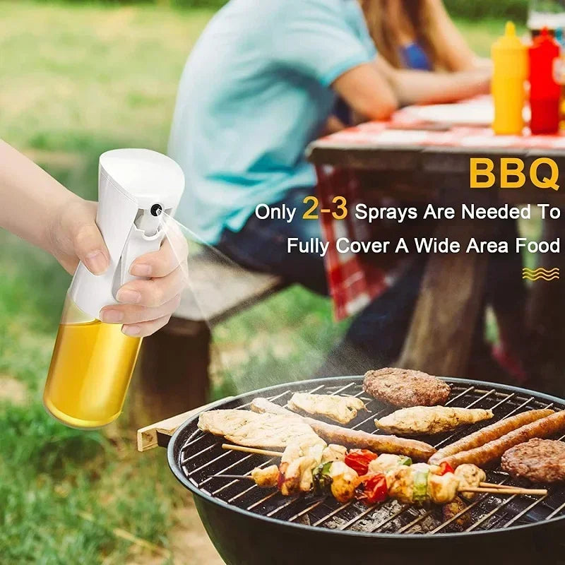 Spray Oil Sprayer Dispenser Bottle Kitchen Oils Spray Camping Beach Dispenser Olive Oil Oil Jar Baking Vinegar Soy Sauce Spray