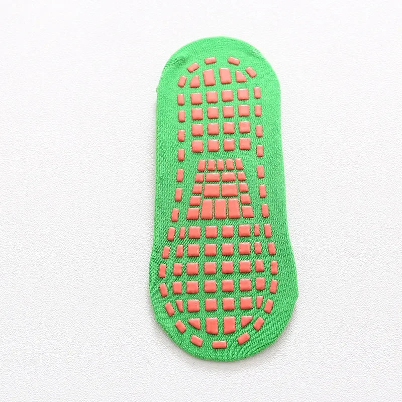 Children Adults Anti-Slip Socks Parent-Child Trampoline Boys Girls Sock Cotton Elasticity Sports Boys Outside Kids Family Sock
