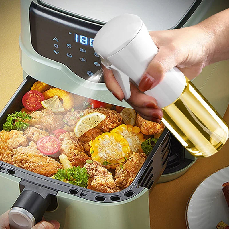 200/300/500ml Spray Oil Polisher Spray Oil Dispenser Spray  Purpose Kitchen Oil Sprayer Can Leakproof Bottle Kitchen Household