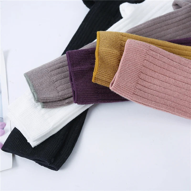 Lawadka Kids Girl Pants Spring Autumn Leggings For Girls Knitted Children's Trousers 0-4Years Toddler Baby Pantyhose 2024 New