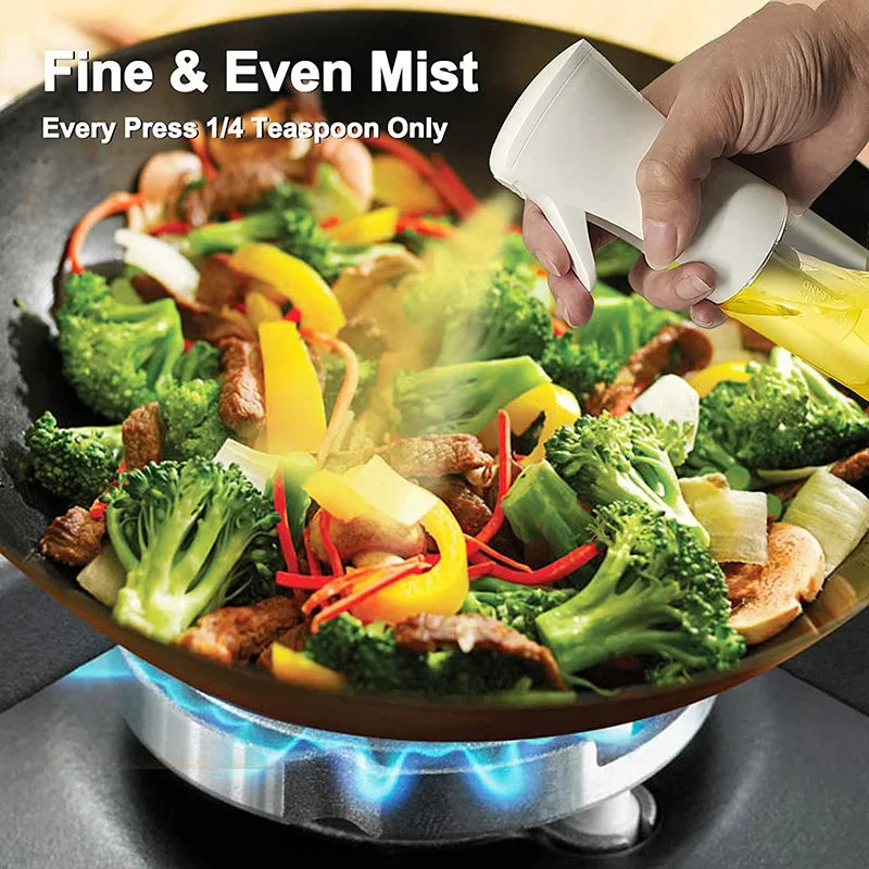 200/300/500ml Spray Oil Polisher Spray Oil Dispenser Spray  Purpose Kitchen Oil Sprayer Can Leakproof Bottle Kitchen Household