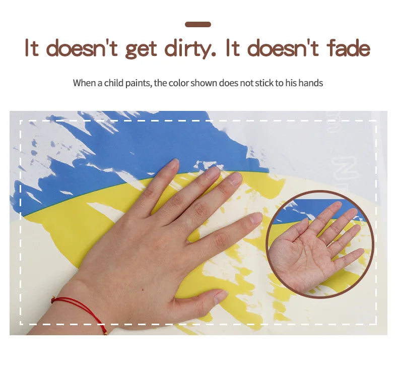Coolplay Magic Water Drawing Mat Coloring Doodle Mat with Magic Pens Montessori Toys Painting Board Educational Toys for Kids