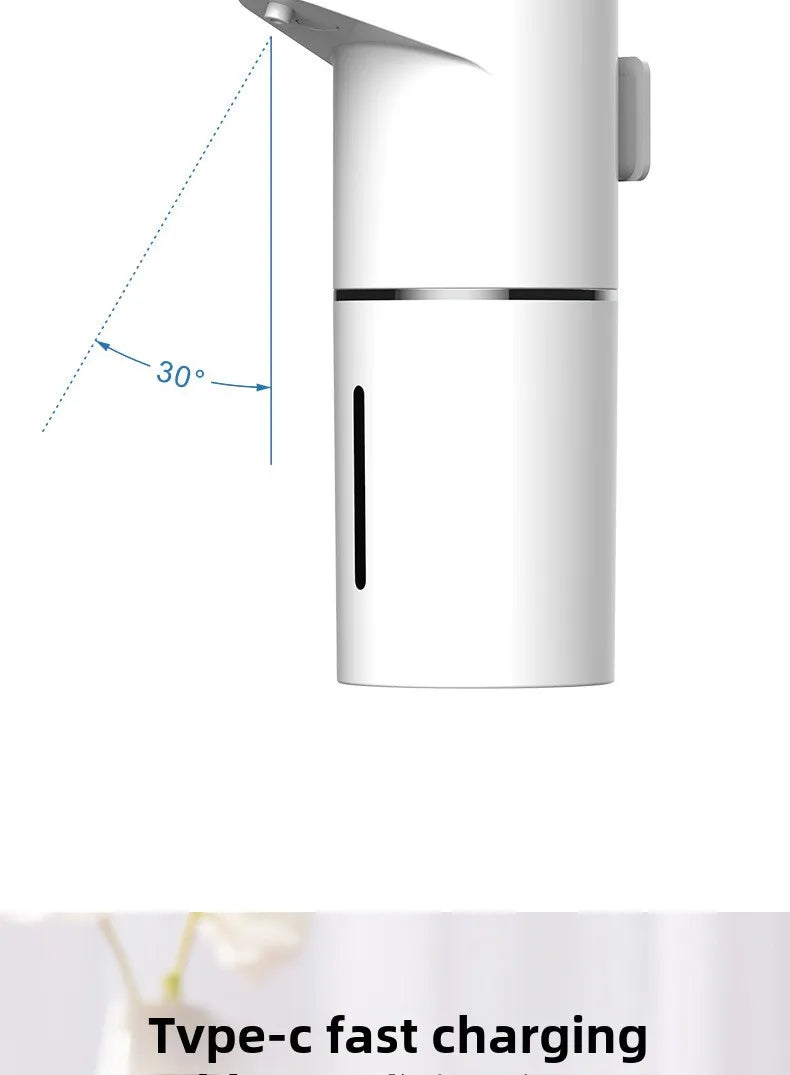 New intelligent induction multi gear contactless wall mounted vertical hand sanitizer rechargeable soap dispenser foam machine