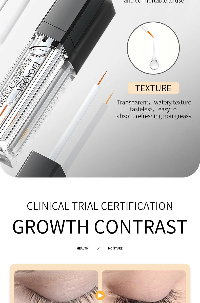 7 Days Fast Eyelash Growth Serum Eyelash Eyebrow Growth Strong Makeup Extension Treatment Eyelash Growth Thicken Care Products