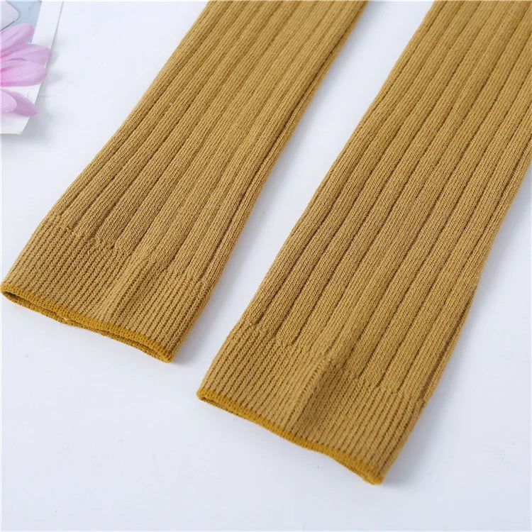 Lawadka Kids Girl Pants Spring Autumn Leggings For Girls Knitted Children's Trousers 0-4Years Toddler Baby Pantyhose 2024 New