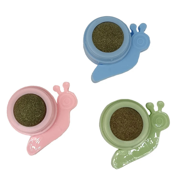 Pet Stuff Healthy Cat Catnip Toys Ball Cat Candy Licking Snacks Catnip Snack Nutrition Energy Ball Kitten Cat Toy Cat Supplies