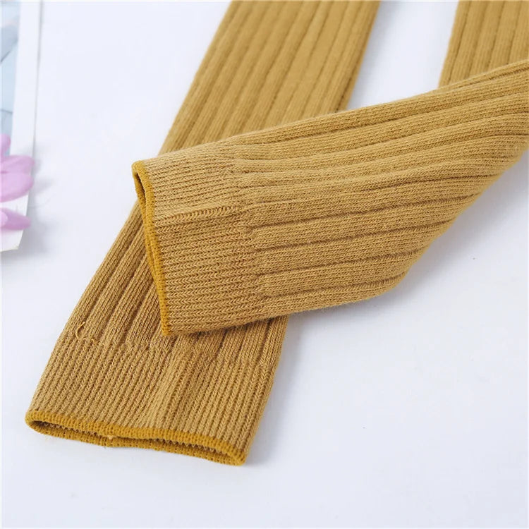 Lawadka Kids Girl Pants Spring Autumn Leggings For Girls Knitted Children's Trousers 0-4Years Toddler Baby Pantyhose 2024 New