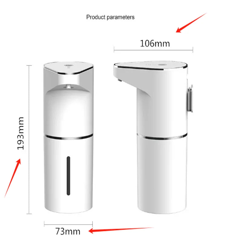 New intelligent induction multi gear contactless wall mounted vertical hand sanitizer rechargeable soap dispenser foam machine