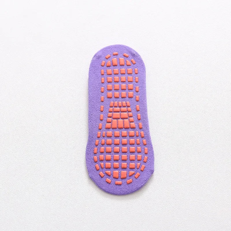 Children Adults Anti-Slip Socks Parent-Child Trampoline Boys Girls Sock Cotton Elasticity Sports Boys Outside Kids Family Sock