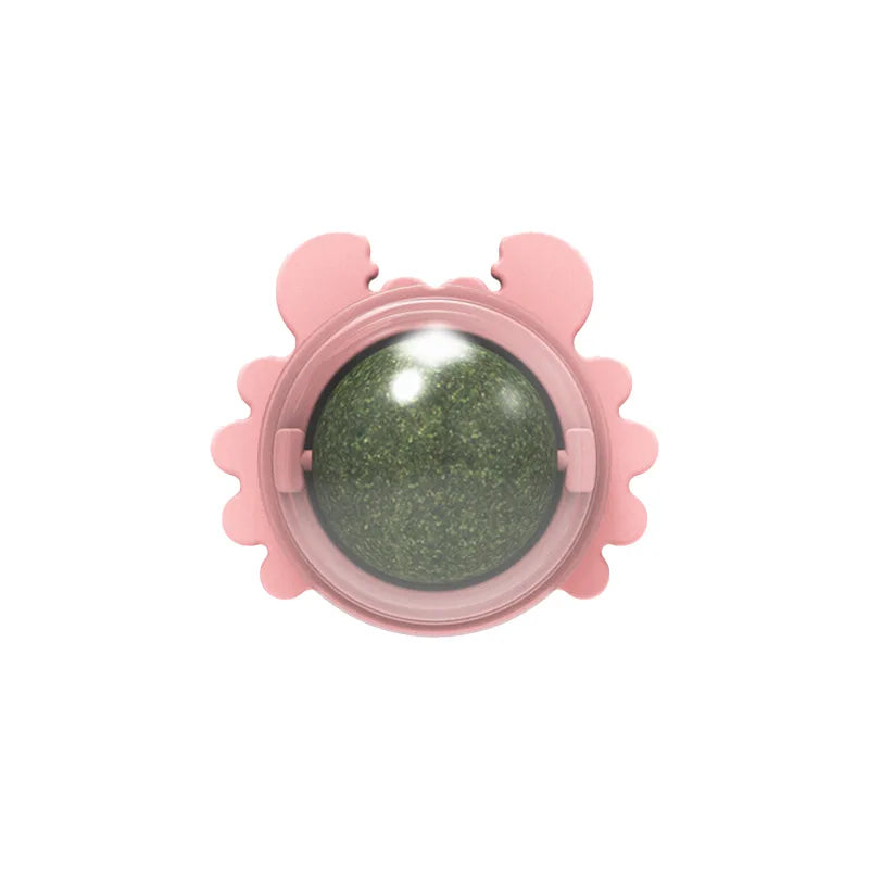 Pet Stuff Healthy Cat Catnip Toys Ball Cat Candy Licking Snacks Catnip Snack Nutrition Energy Ball Kitten Cat Toy Cat Supplies