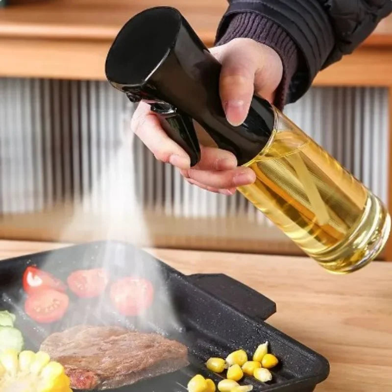 200/300/500ml Spray Oil Polisher Spray Oil Dispenser Spray  Purpose Kitchen Oil Sprayer Can Leakproof Bottle Kitchen Household
