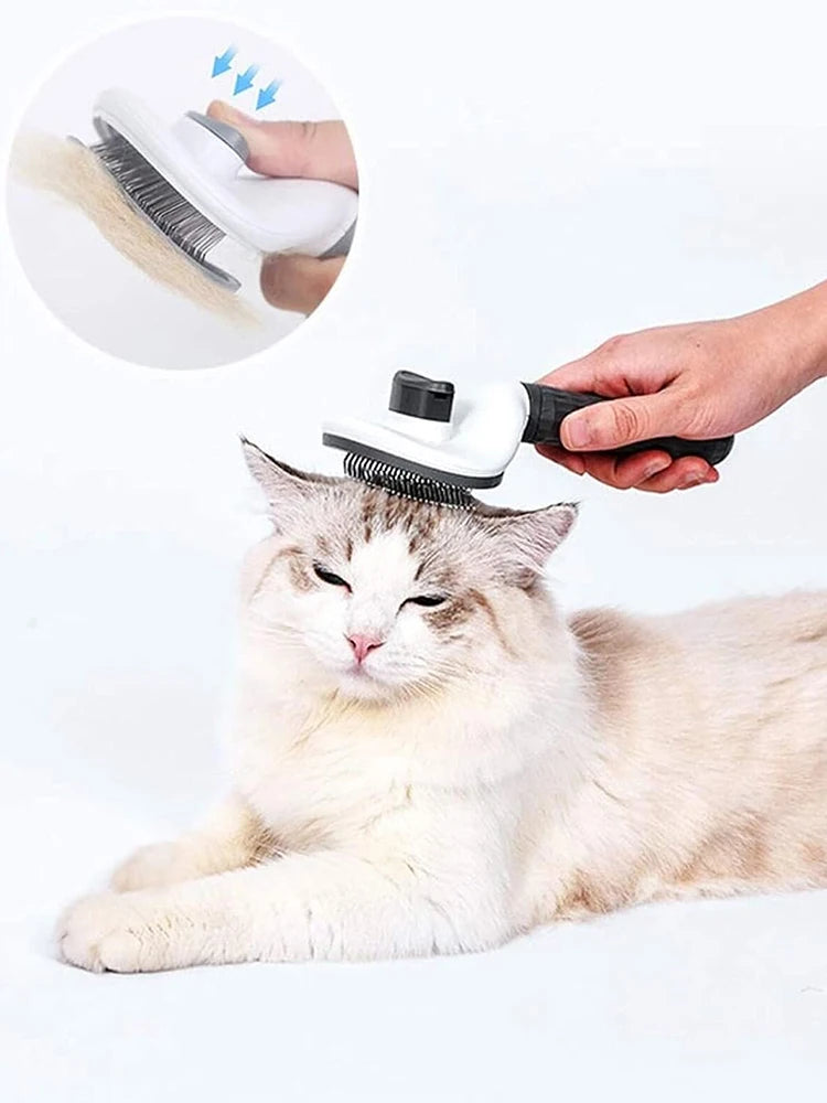 New pet for dog combing special comb long-haired dog to remove floating hair needle comb pet dog combing brush pet supplies