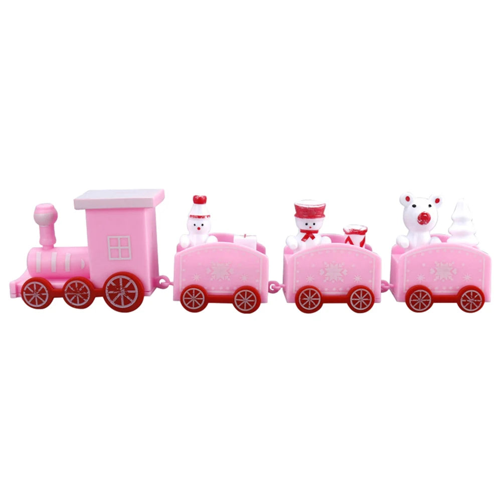 Christmas Train Merry Christmas Decorations For Home 2024 Cristmas Ornament Xmas Navidad Noel Gifts Happy New Year 2025 Gifts